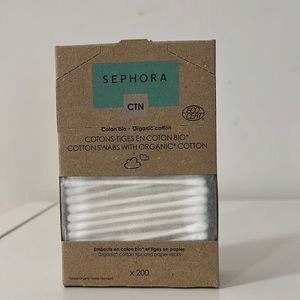 💗free with purchase Sephora Organic Cotton Swabs